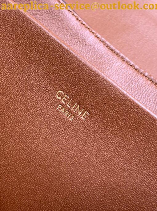 Replica Celine Medium Victoire Bag in Triomphe Canvas 10