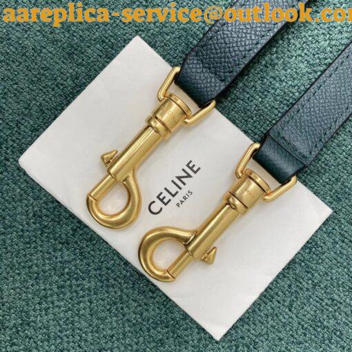 Replica Celine Micro Belt Bag In Amazone Grained Calfskin 11