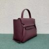 Replica Celine Micro Belt Bag In Grey Grained Calfskin 15