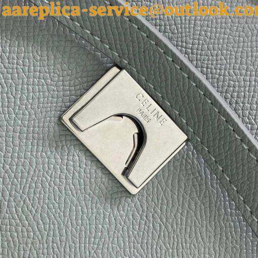 Replica Celine Micro Belt Bag In Mineral Grained Calfskin 9