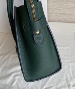 Replica Celine Micro Luggage Tote Bag In Amazone Drummed Calfskin 2