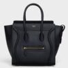 Replica Celine Micro Luggage Tote Bag In Amazone Drummed Calfskin 11