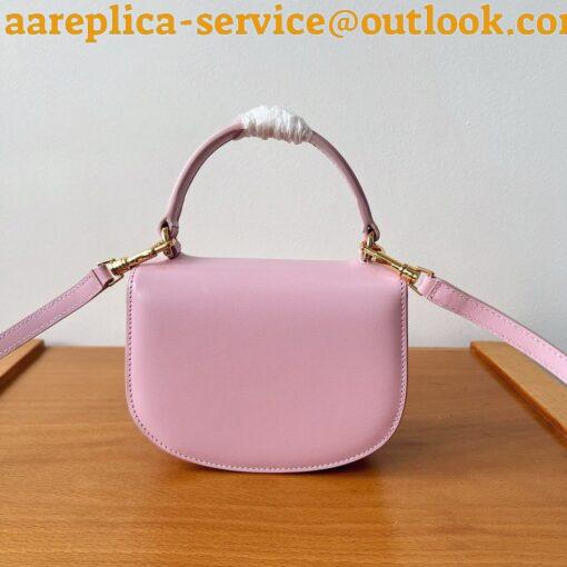 Replica Celine Mini Besace Clea Bag in Petal Calfskin 8