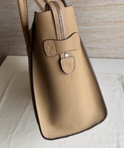 Replica Celine Mini Luggage Tote Bag In Dune Drummed Calfskin 2