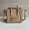 Replica Celine Nano Luggage Tote Bag In Ruby Drummed Calfskin 10