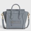 Replica Celine Nano Luggage Tote Bag In Dune Drummed Calfskin 13