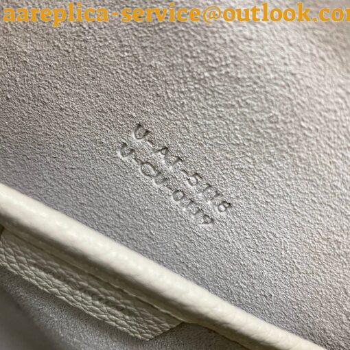 Replica Celine Nano Luggage Tote Bag In White Drummed Calfskin 8