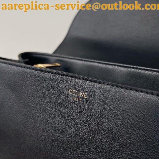 Replica Celine Nino Medium Bag in Black Calfskin 11