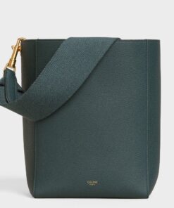 Replica Celine Sangle Small Bucket Bag In Amazone Calfskin