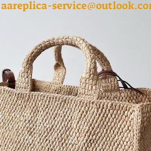 Replica Celine Small Cabas Bag in Raffia 8