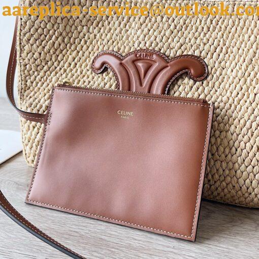 Replica Celine Small Cabas Bag in Raffia 10