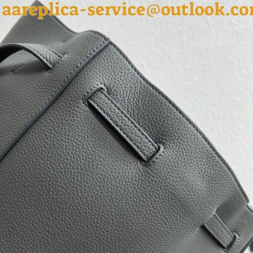 Replica Celine Small Cabas Phantom Bag In Grey Grained Calfskin 6