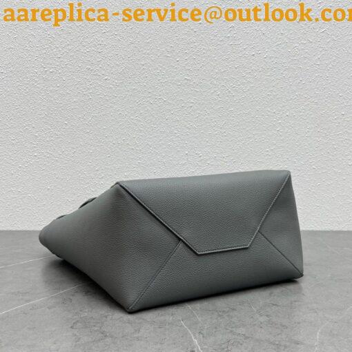 Replica Celine Small Cabas Phantom Bag In Grey Grained Calfskin 11