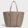 Replica Celine Cabas Drawstring Cuir Triomphe Bag in Canvas 11