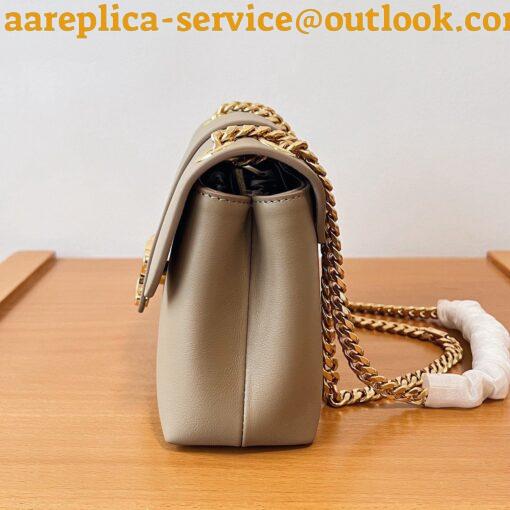 Replica Celine Teen Victoire Bag in Brown Sepia Calfskin 11