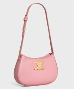 Replica Celine Tilly Medium Bag in Pink Calfskin