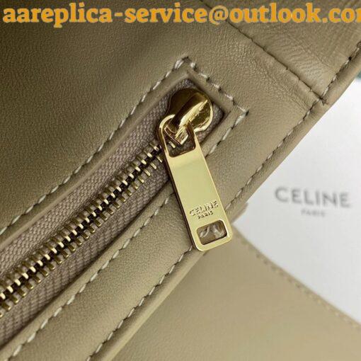 Replica Celine Triomphe Large Bag In Nude Calfskin 4