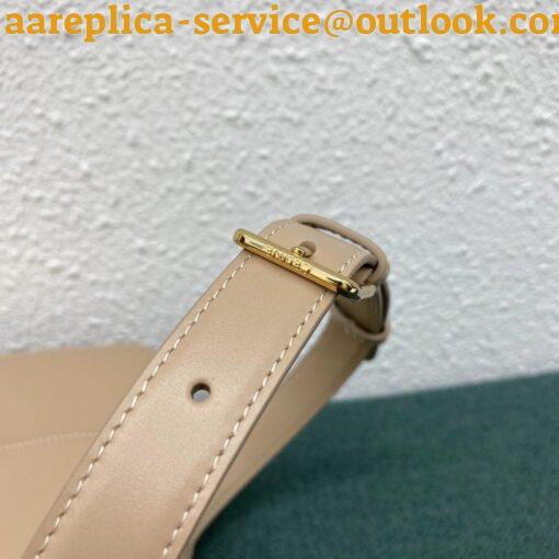 Replica Celine Triomphe Large Bag In Nude Calfskin 8