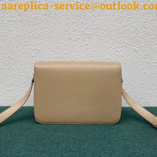 Replica Celine Triomphe Large Bag In Nude Calfskin 14