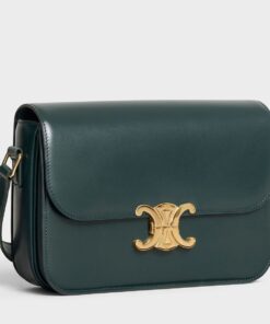 Replica Celine Triomphe Medium Bag In Amazone Smooth Calfskin