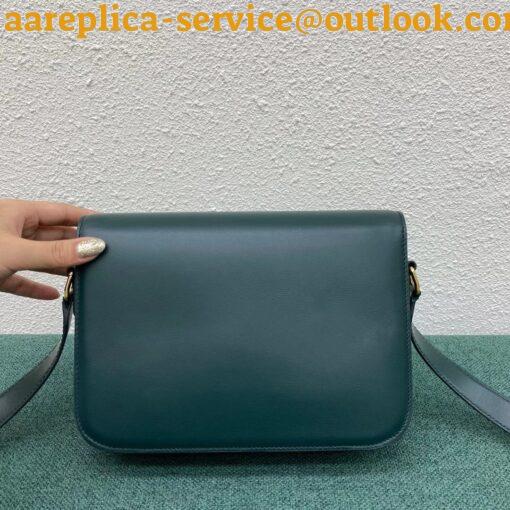 Replica Celine Triomphe Medium Bag In Amazone Smooth Calfskin 6