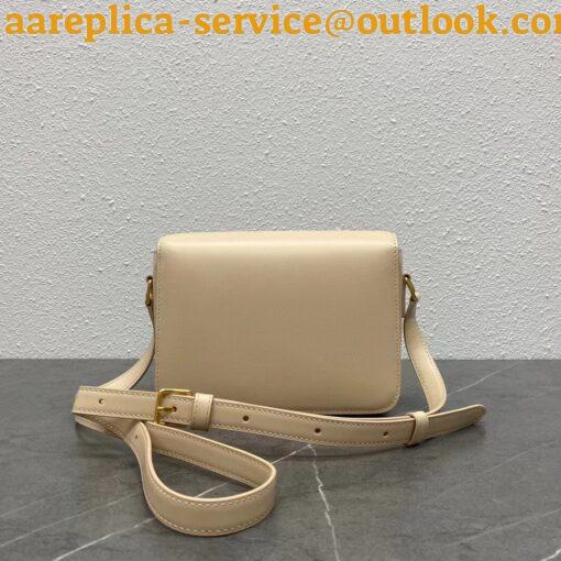 Replica Celine Triomphe Teen Bag In Nude Leather 6