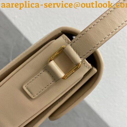 Replica Celine Triomphe Teen Bag In Nude Leather 13