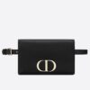 Replica Dior 30 Montaigne Medium Bag In Bordeaux Dior Oblique Jacquard 13