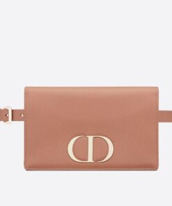 Replica Dior 30 Montaigne 2 In 1 Belt Bag In Poudre Calfskin