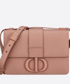 Replica Dior 30 Montaigne Medium Bag In Poudre Ultramatte Grained Calfskin