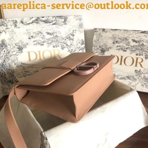 Replica Dior 30 Montaigne Medium Bag In Poudre Ultramatte Grained Calfskin 6