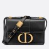 Replica Dior 30 Montaigne Micro Bag In Grey Box Calfskin 23