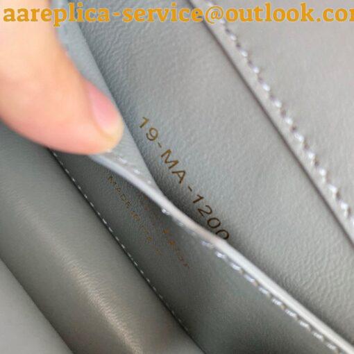 Replica Dior 30 Montaigne Micro Bag In Grey Box Calfskin 8