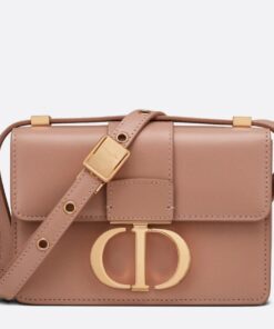 Replica Dior 30 Montaigne Micro Bag In Poudre Box Calfskin