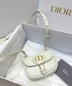 Replica Dior Bobby Micro Bag In White Box Calfskin 2