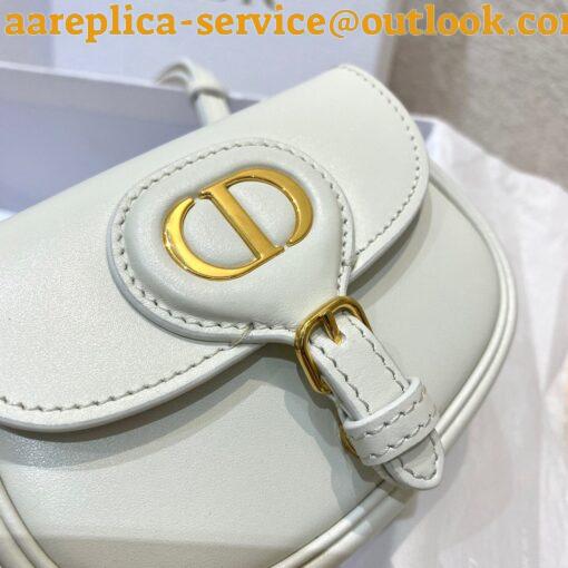 Replica Dior Bobby Micro Bag In White Box Calfskin 6