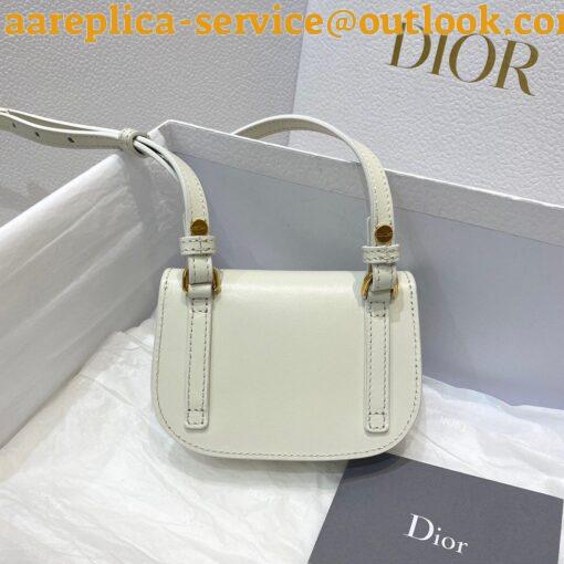 Replica Dior Bobby Micro Bag In White Box Calfskin 8