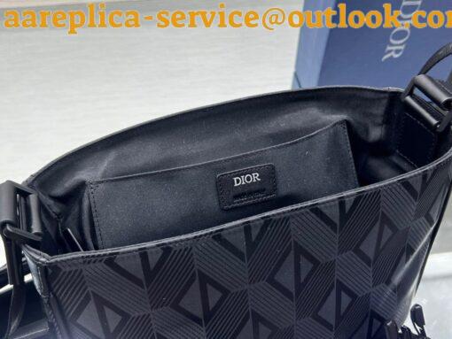 Replica Dior Explorer Messenger Bag In Black CD Diamond Mirage Ski Capsule Nylon 9