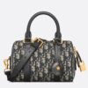 Replica Dior Groove 25 Bag in Black Macrocannage Calfskin 13