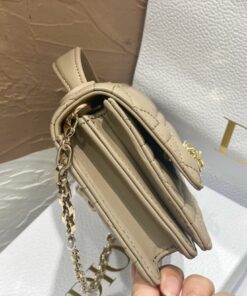 Replica Dior Miss Dior Mini Bag In Beige Cannage Lambskin 2