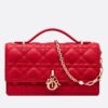 Replica Dior Miss Dior Mini Bag In White Cannage Lambskin 11