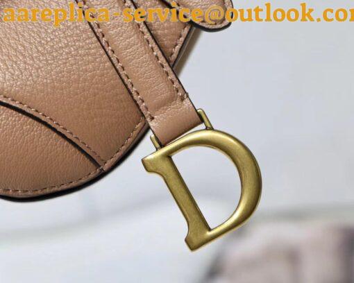 Replica Dior Saddle Micro Bag In Powder Goatskin 9