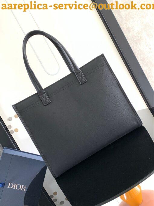 Replica Dior Safari Tote Bag in Black Dior Oblique Jacquard 15