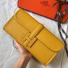 Replica Hermes Jige Elan 29 Clutch Bag In Beton Epsom Leather 9