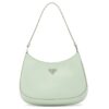 Replica Prada Cleo Small Bag In Beige Brushed Leather 10