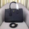 Replica Prada Galleria Large Bag In Pink Saffiano Leather 9