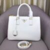 Replica Prada Galleria Mini Bag In Beige Saffiano Leather 22