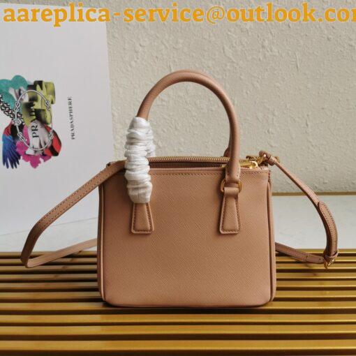 Replica Prada Mini Galleria Bag In Powder Pink Saffiano Leather 9