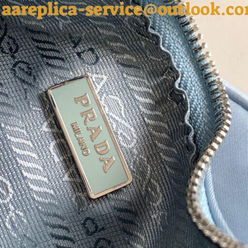 Replica Prada Re-Edition 2005 Shoulder Bag In Blue Re-Nylon 11