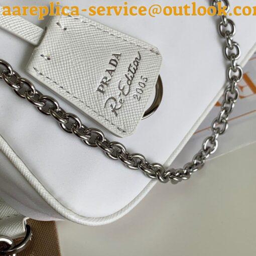 Replica Prada Re-Edition 2005 Shoulder Bag In White Re-Nylon 6